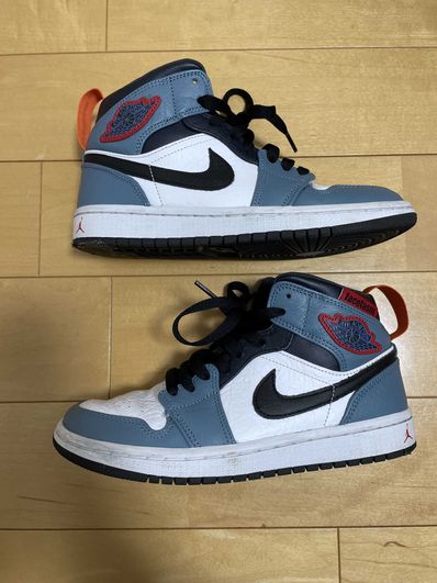 FACETASM × Nike Air Jordan 1 Mid "White/Navy"