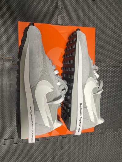 Fragment × sacai × Nike LD Waffle "Light Smoke Grey"