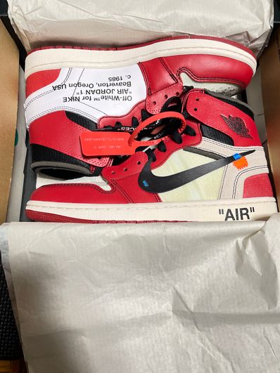 Off-White × Nike Air Jordan 1 Retro High The Ten "Chicago"