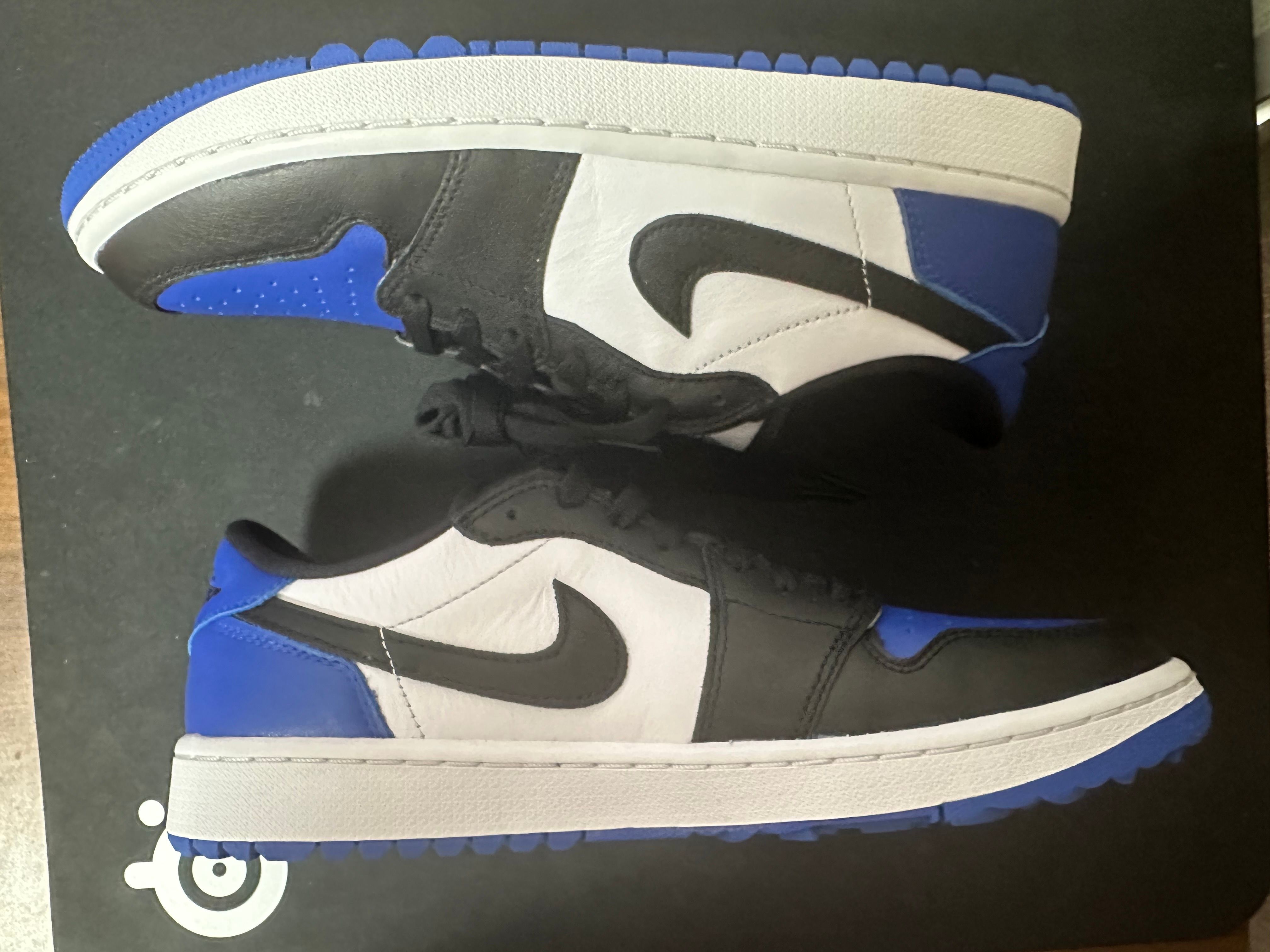 Nike Air Jordan 1 Low Golf "Royal Toe"