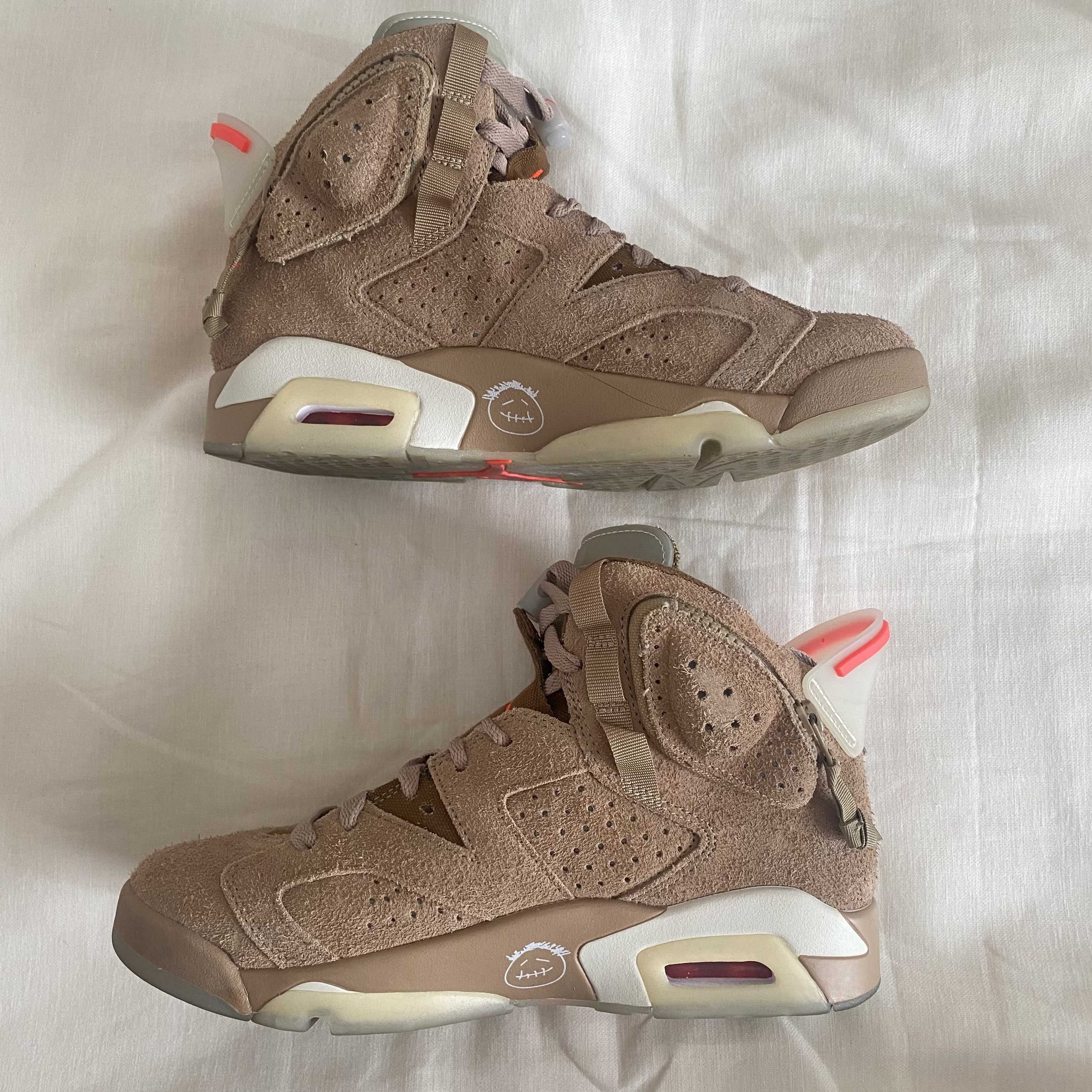 Travis Scott × Nike Air Jordan 6 "British Khaki"