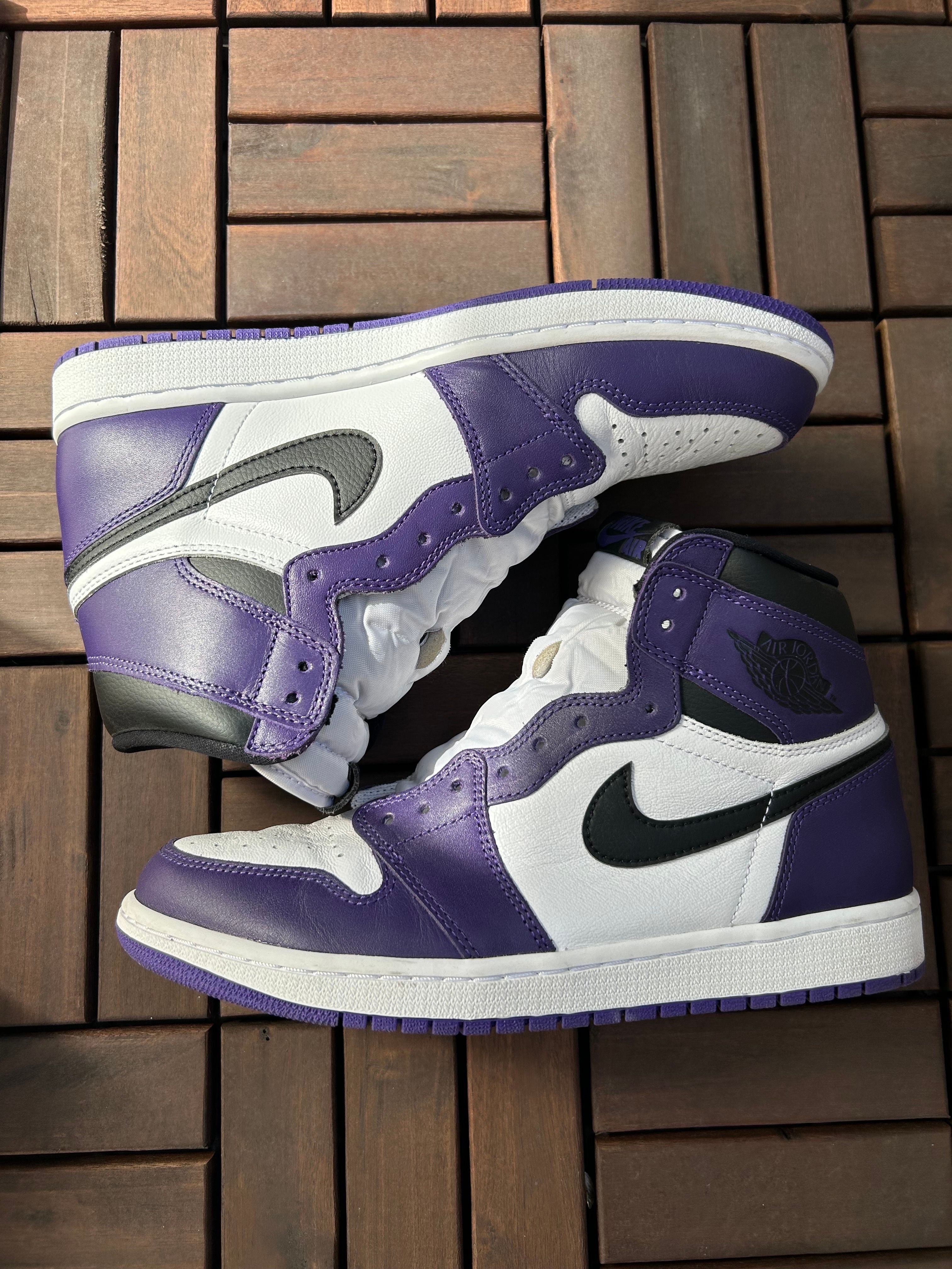 Nike Air Jordan 1 Retro High OG "Court Purple White/Black" (2020)