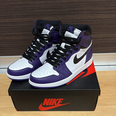 Nike Air Jordan 1 Retro High OG "Court Purple/White/Black" (2020)