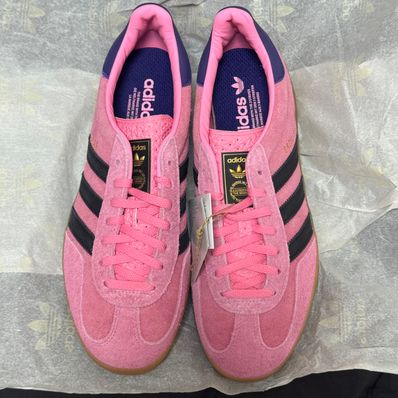 adidas Women's Gazelle Indoor "Bliss Pink/Core Black/Collegiate Purple"
