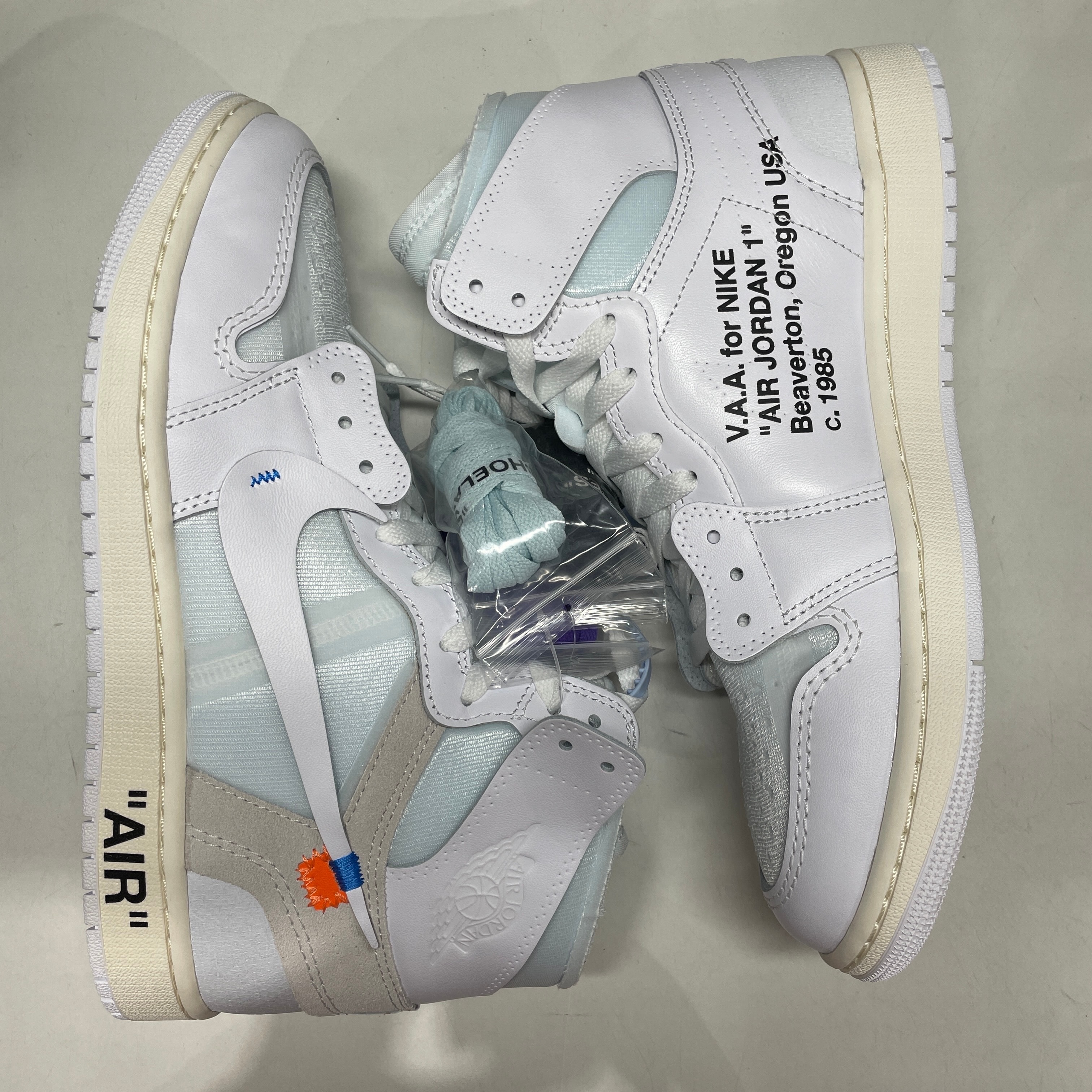 Virgil Abloh Archive (V.A.A.) × Nike Air Jordan 1 Retro High OG "Alaska"