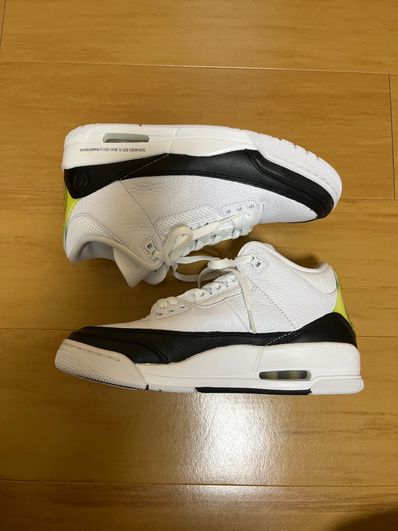 Fragment × Nike Air Jordan 3 "White/Black"