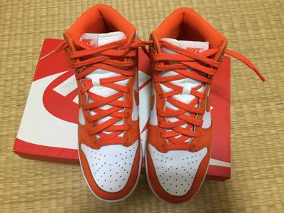 NIKE Women's DUNK HIGH "ORANGE BLAZE"