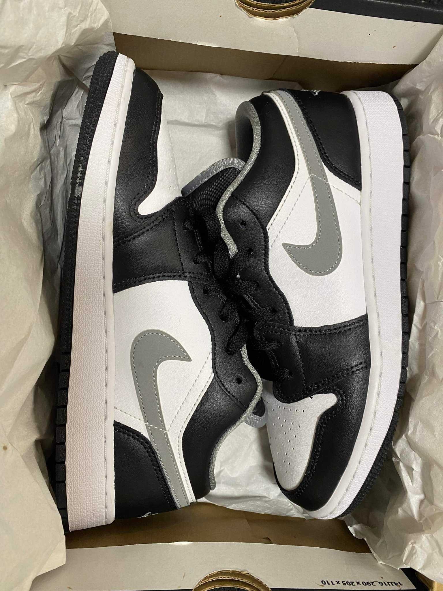 Nike GS Air Jordan 1 Low "Medium Grey"
