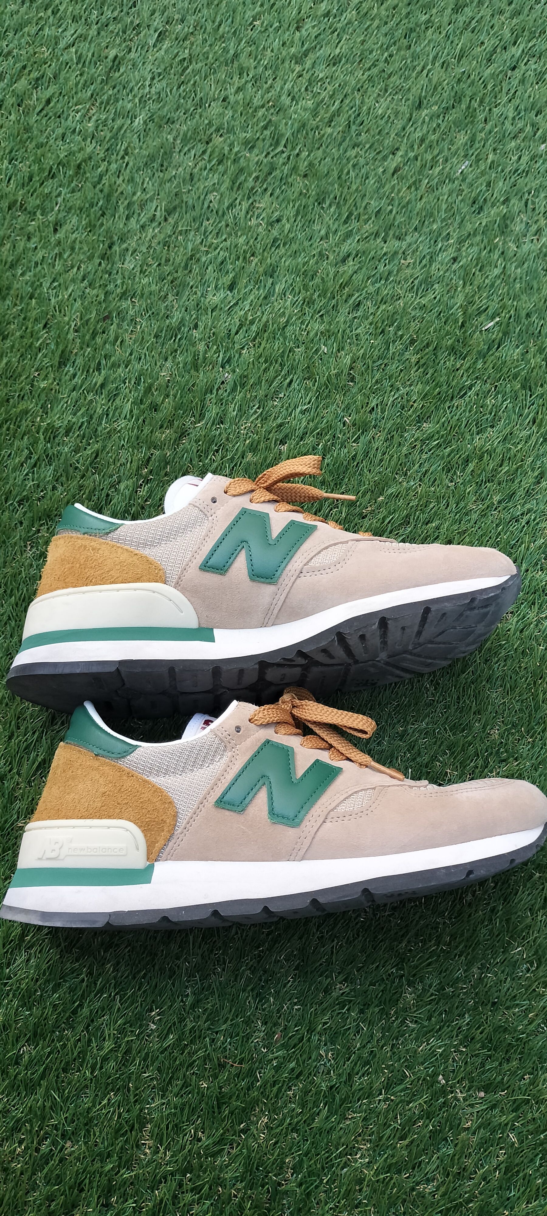New Balance 990V1 "Tan/Green"