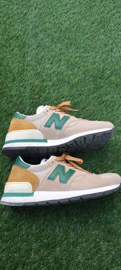 New Balance 990V1 "Tan/Green"