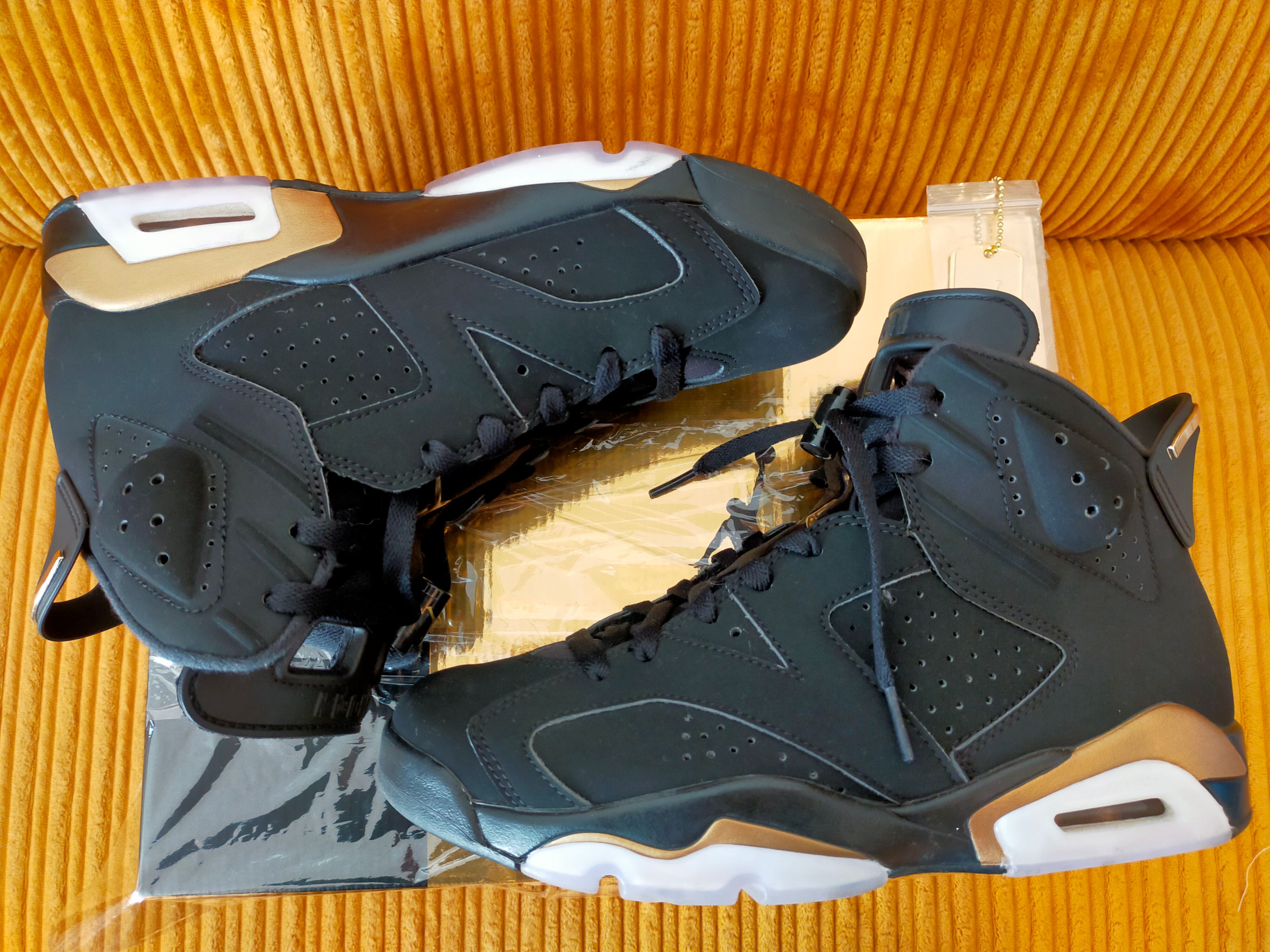 Nike Air Jordan 6 DMP "Black/Metallic Gold" (2020)