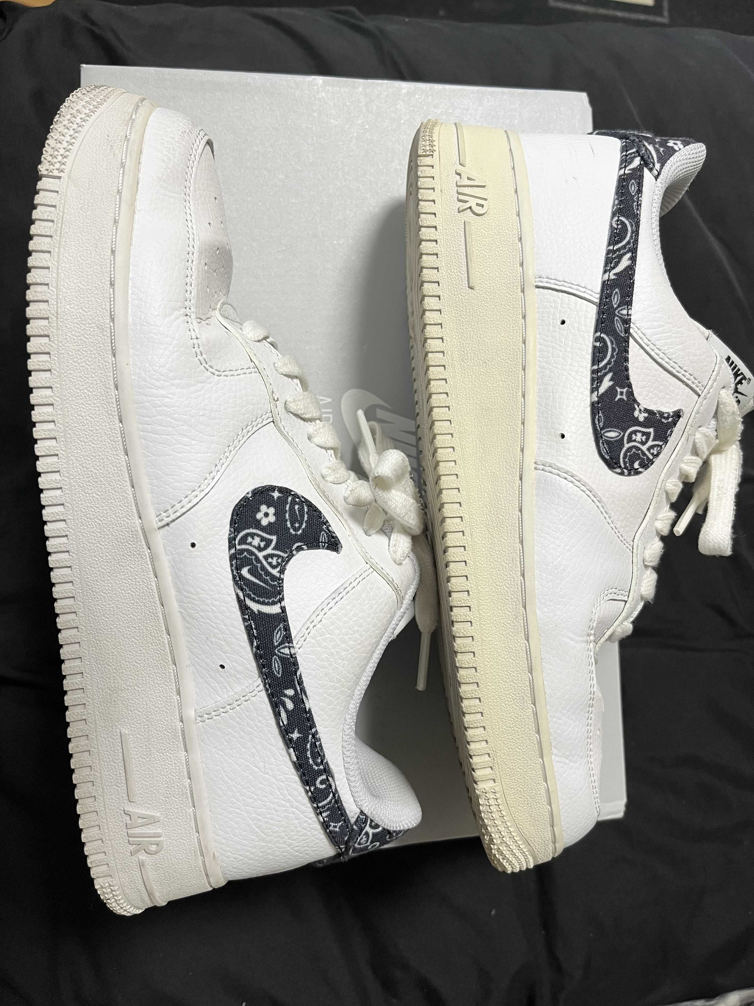 Nike Women's Air Force 1 Low '07 Essential "Black Paisley"