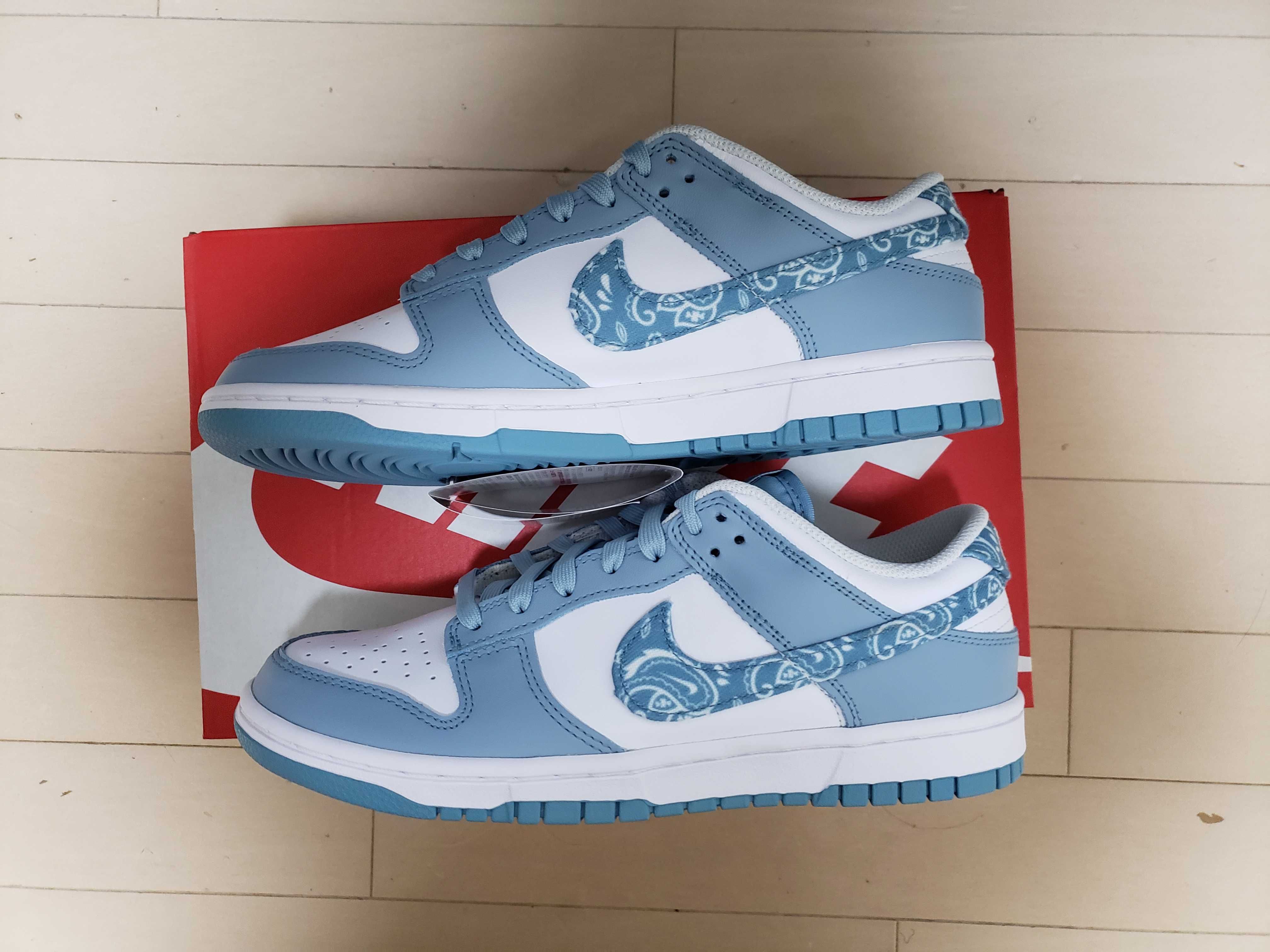 Nike Women's Dunk Low ESS "Blue Paisley"