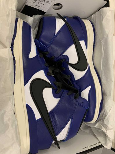 AMBUSH × NIKE DUNK HIGH "DEEP ROYAL"
