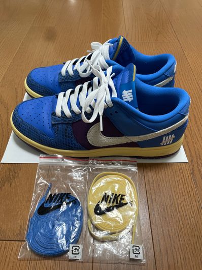 UNDEFEATED × Nike Dunk Low SP "Royal"