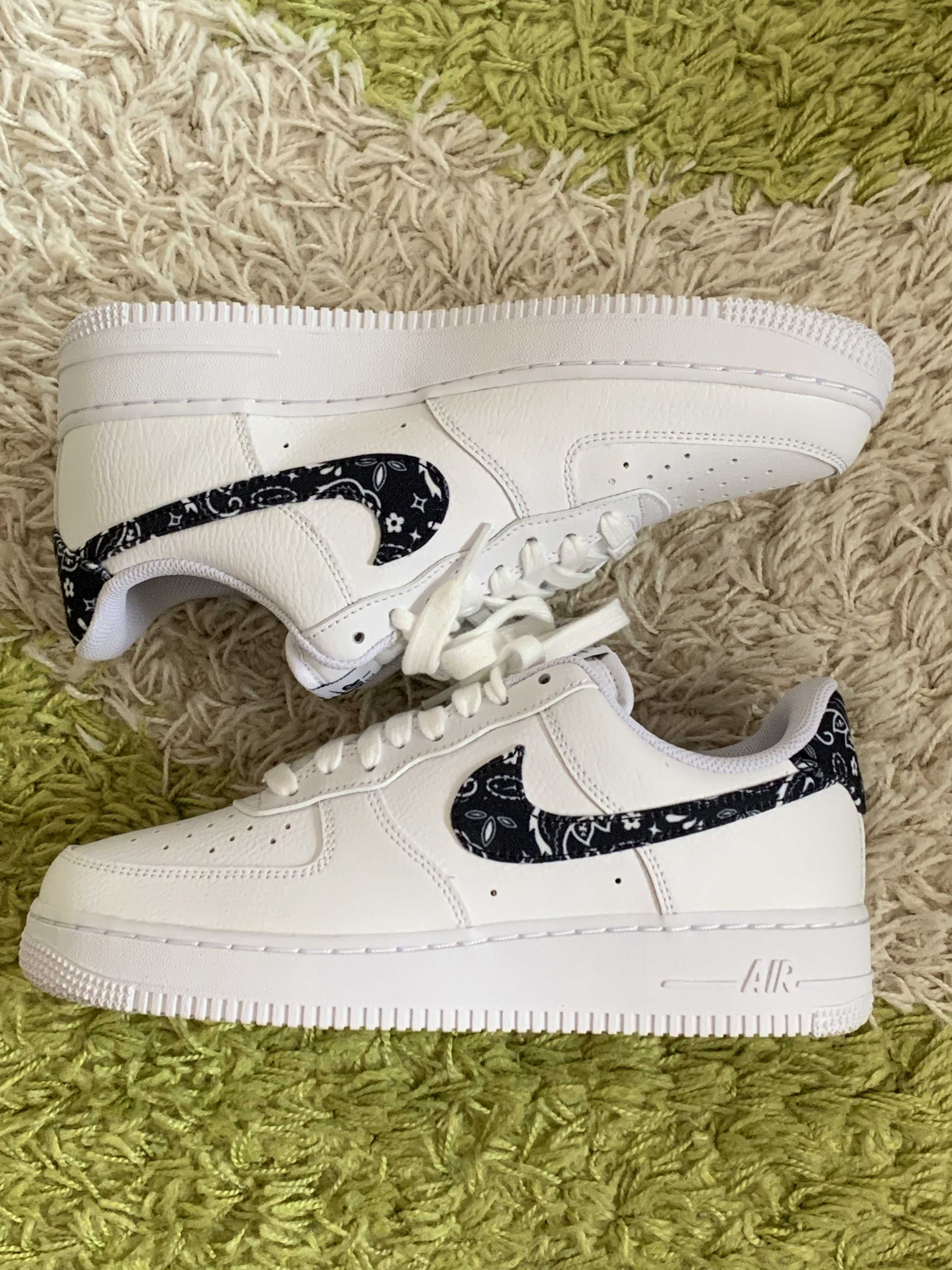 Nike Women's Air Force 1 Low '07 Essential "Black Paisley"