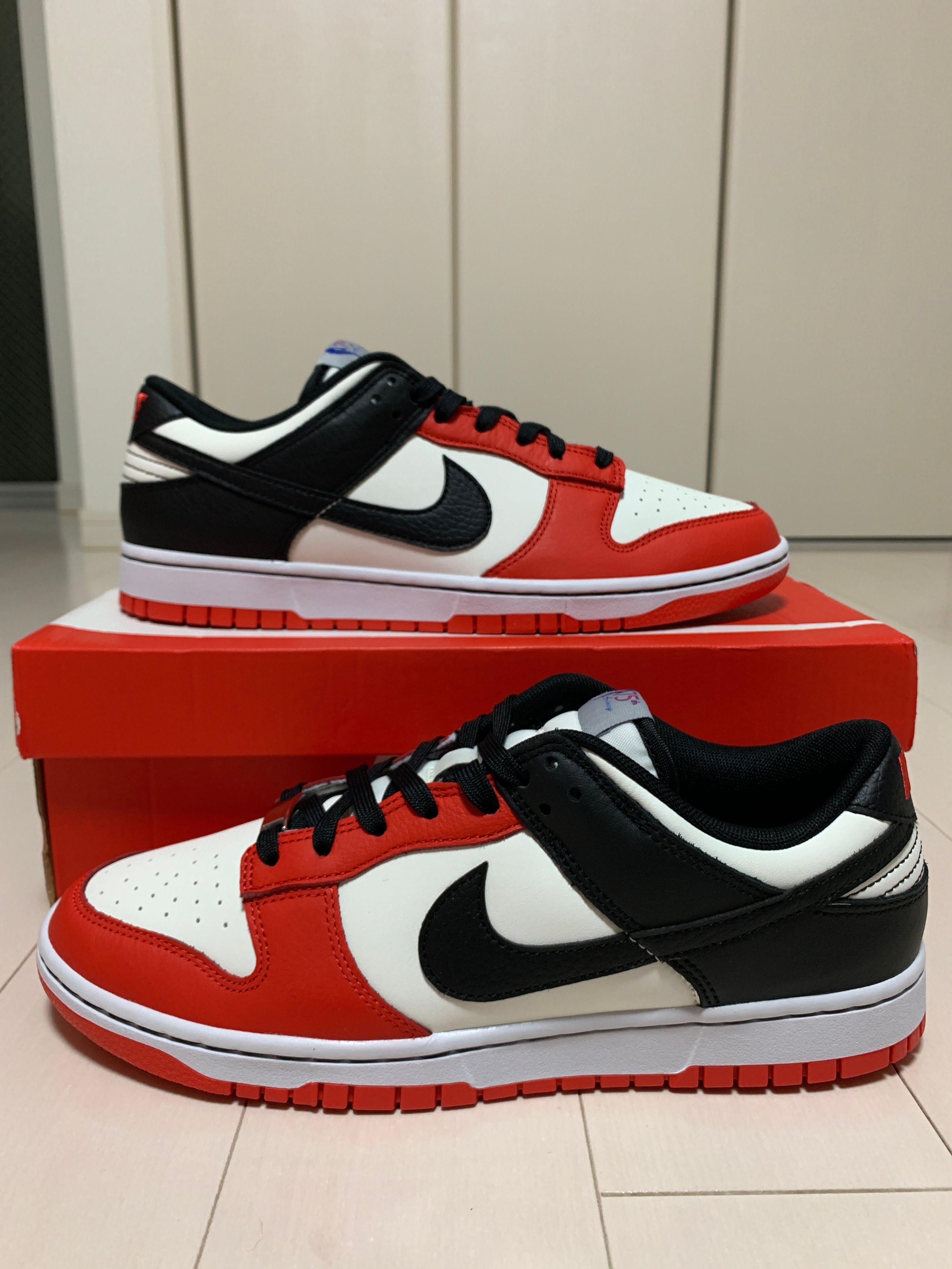 NBA × Nike Dunk Low EMB 75th Anniversary "Chicago Bulls"
