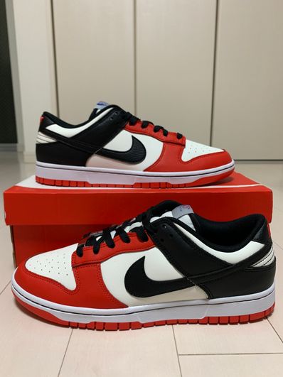 NBA × Nike Dunk Low EMB 75th Anniversary "Chicago Bulls"