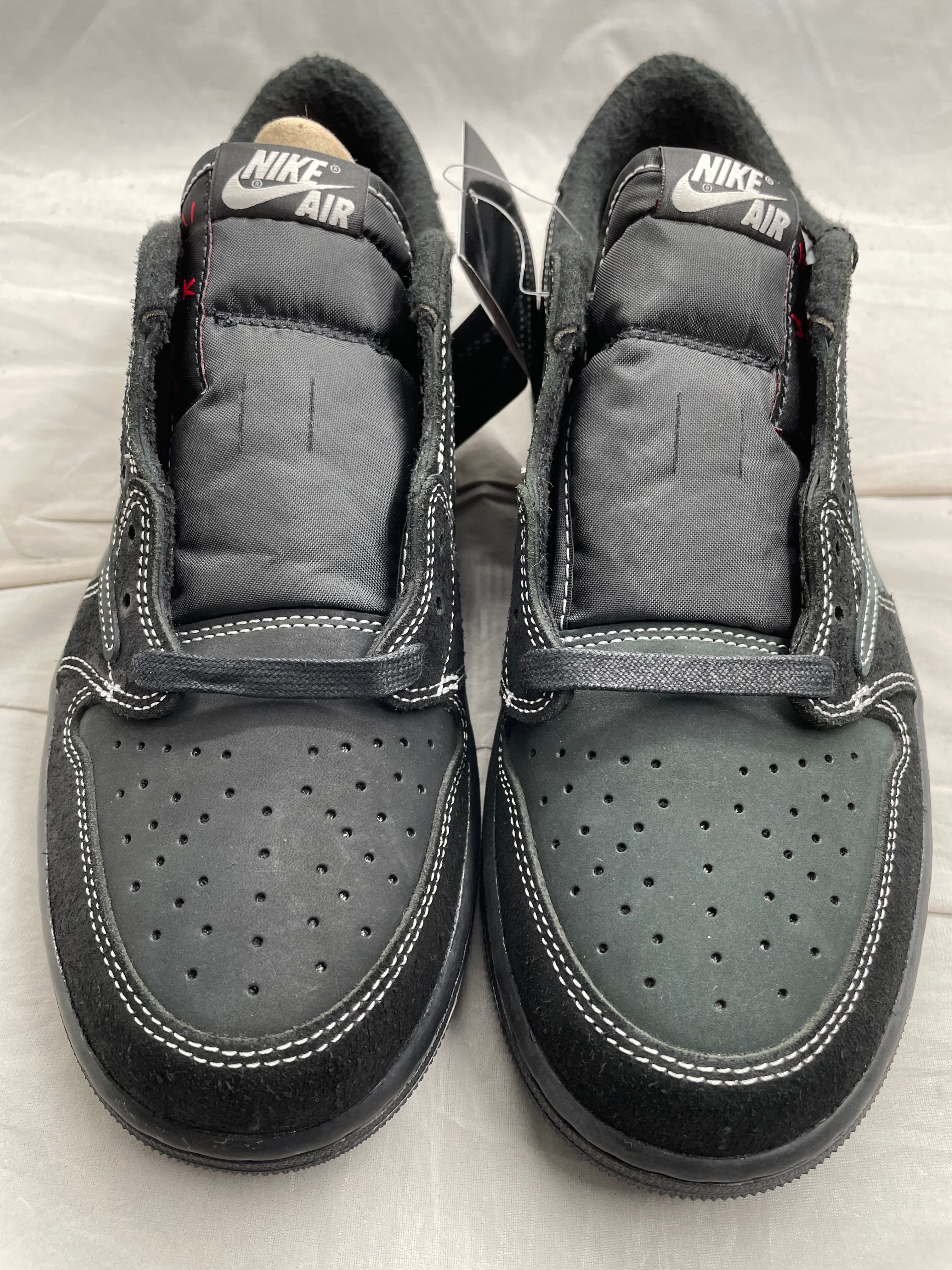 Travis Scott × Nike Air Jordan 1 Low OG SP "Black Phantom"