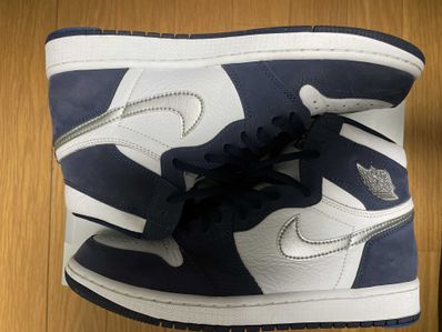 Nike Air Jordan 1 High OG CO.JP "White/Midnight Navy" (2020)(ブリーフケースなし)