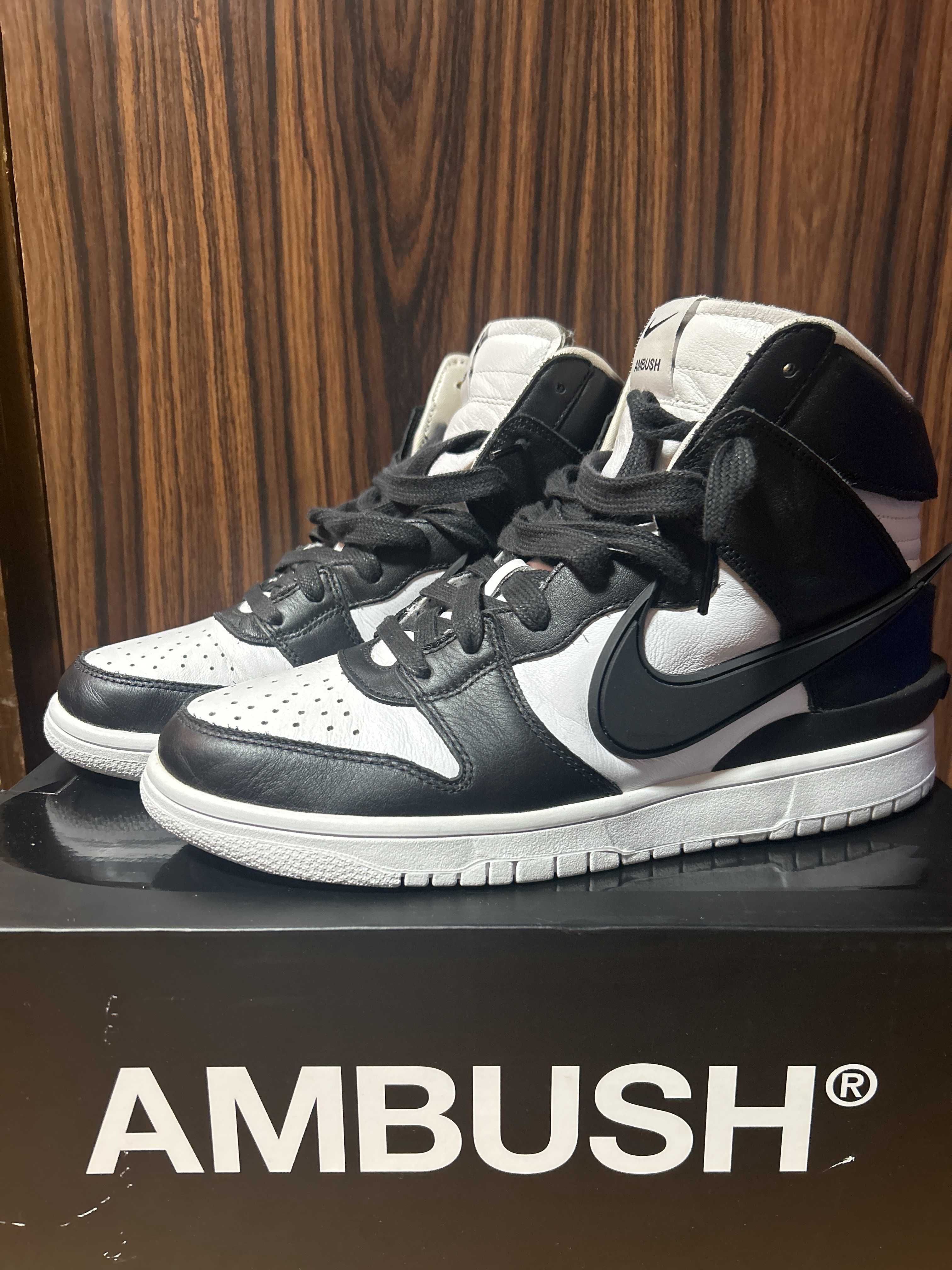 AMBUSH × Nike Dunk High "Black"