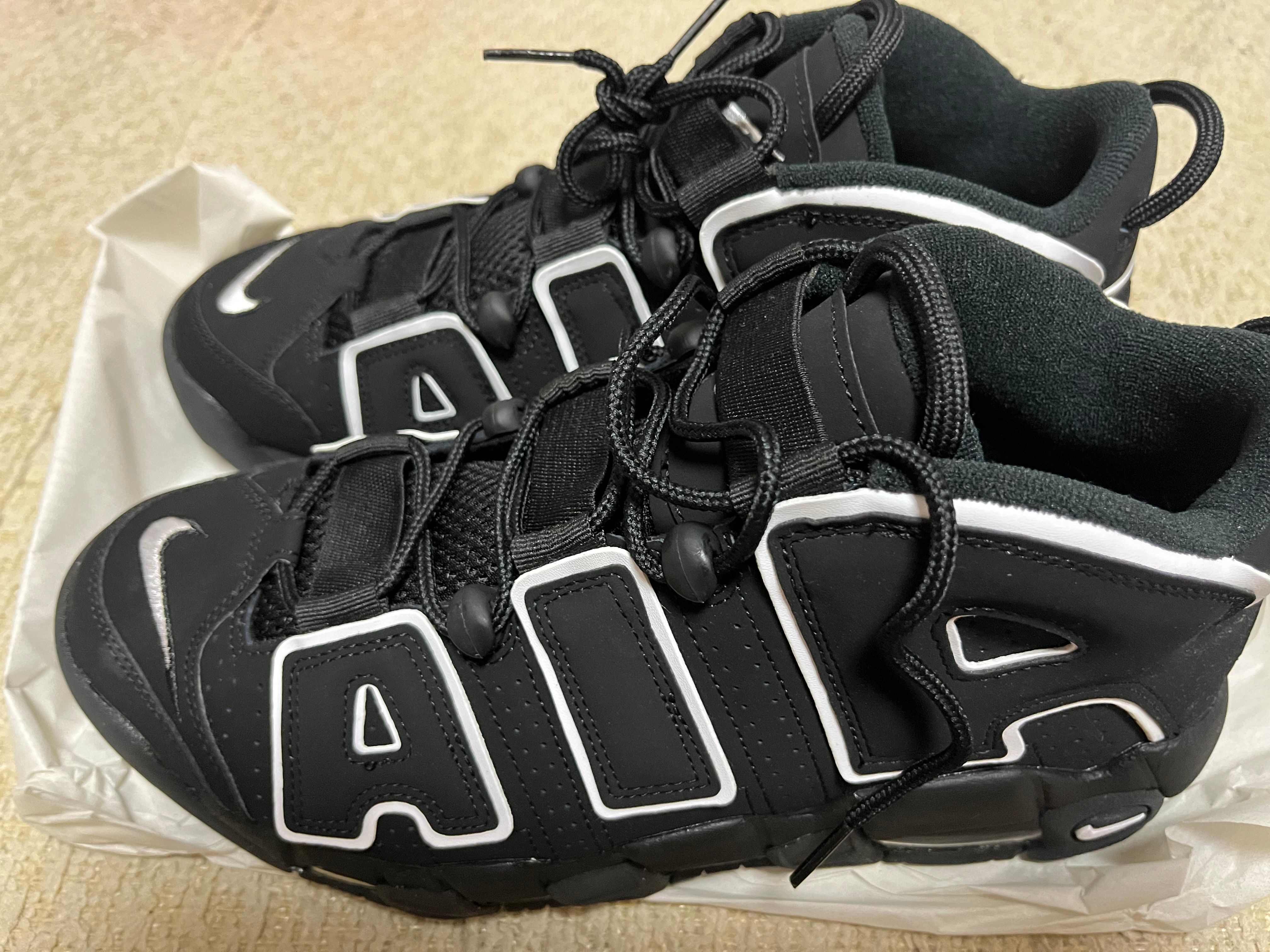 Nike Air More Uptempo "Black/White"(2020)