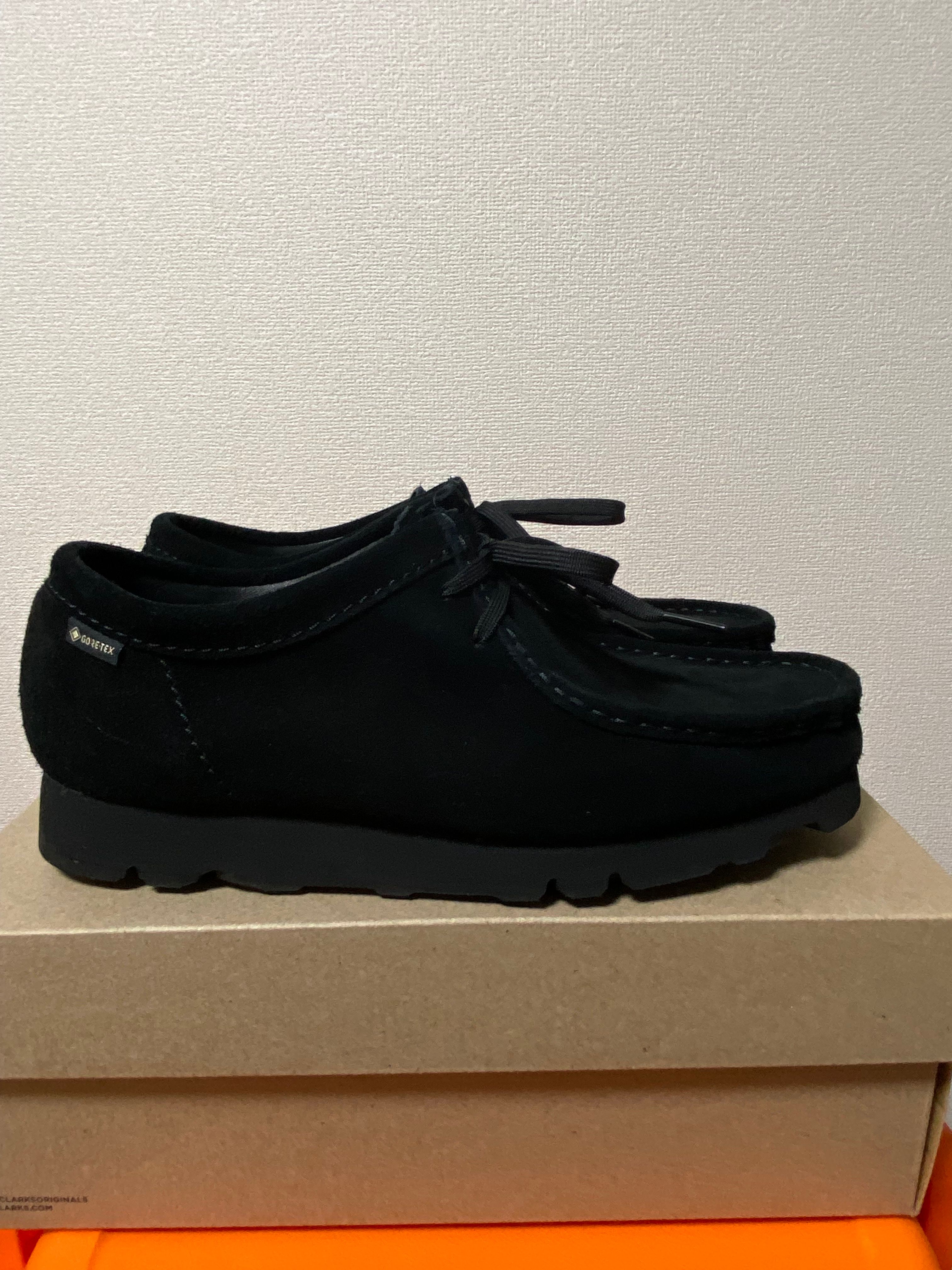Clarks Wallabee GORE-TEX "Black Suede"