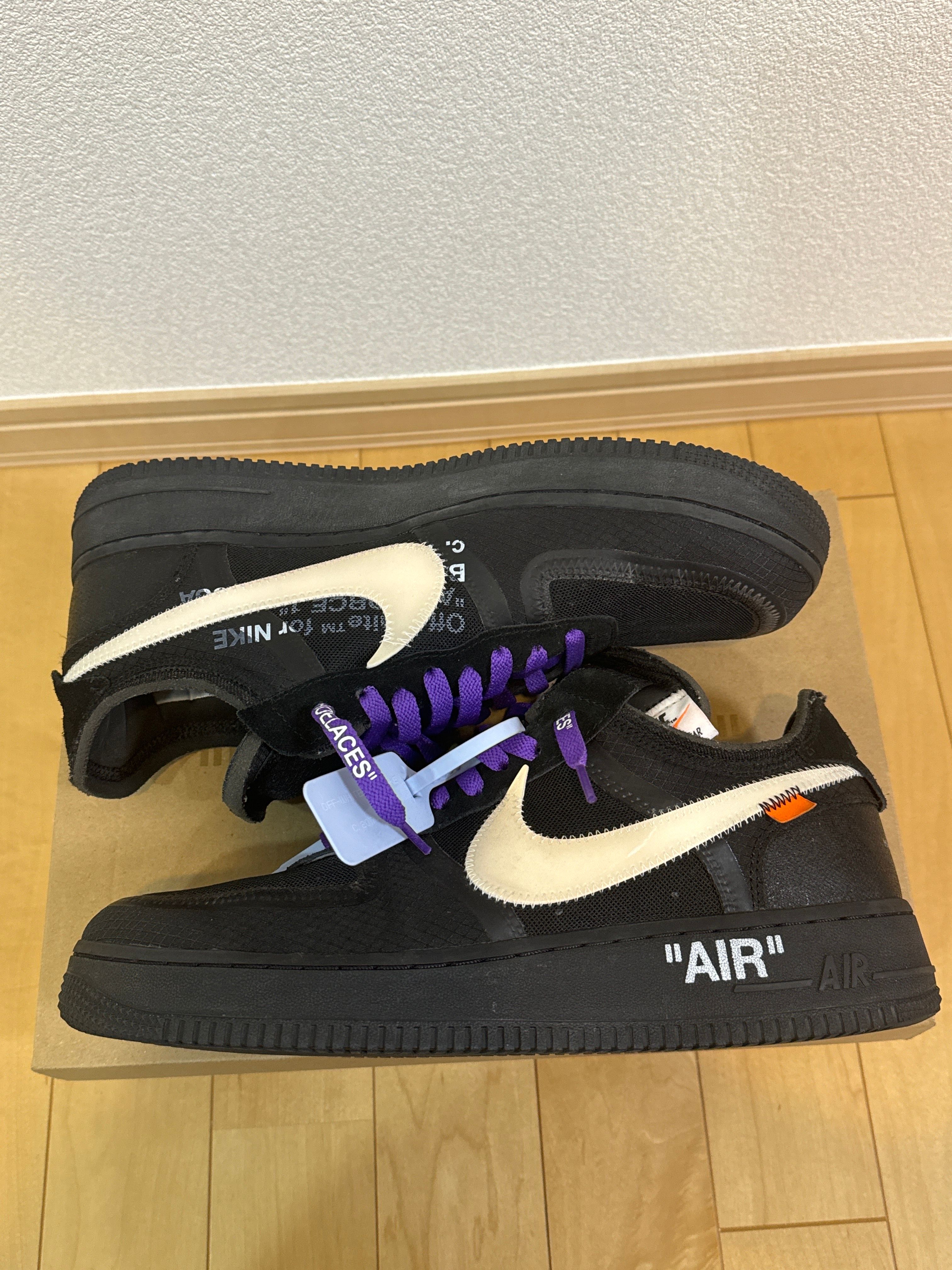 Off-White × Nike Air Force 1 Low "Black"