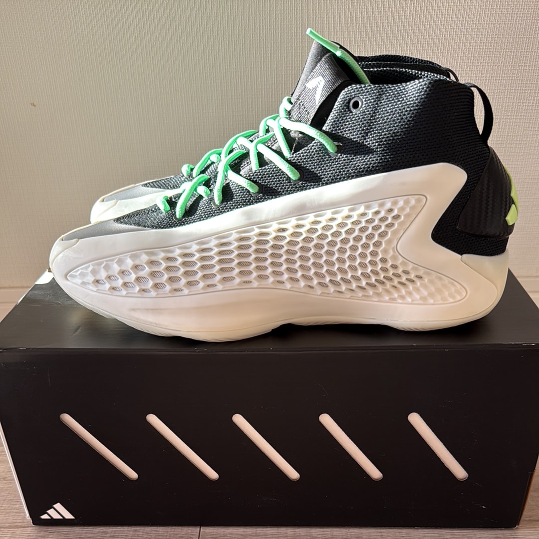 adidas AE1 Low "Cloud White/Core Black/Green Spark"