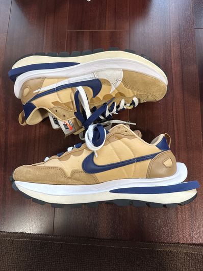 Sacai × Nike Vapor Waffle "Sesame And Blue Void"