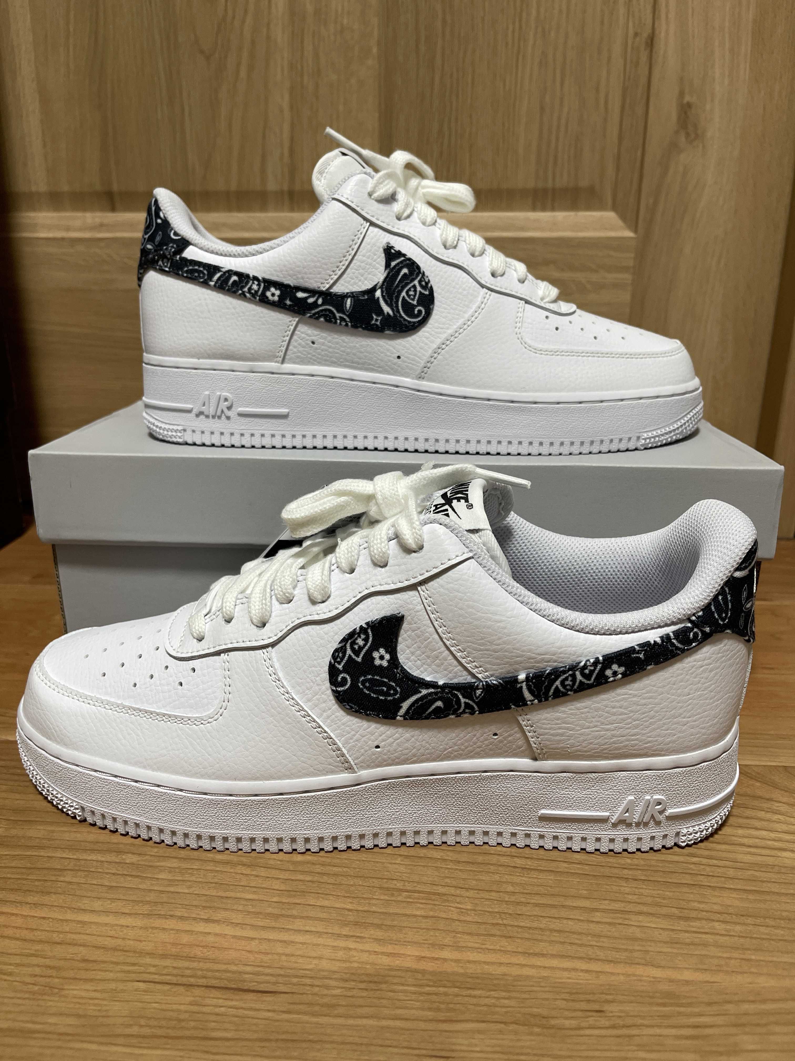 Nike Women's Air Force 1 Low '07 Essential "Black Paisley"