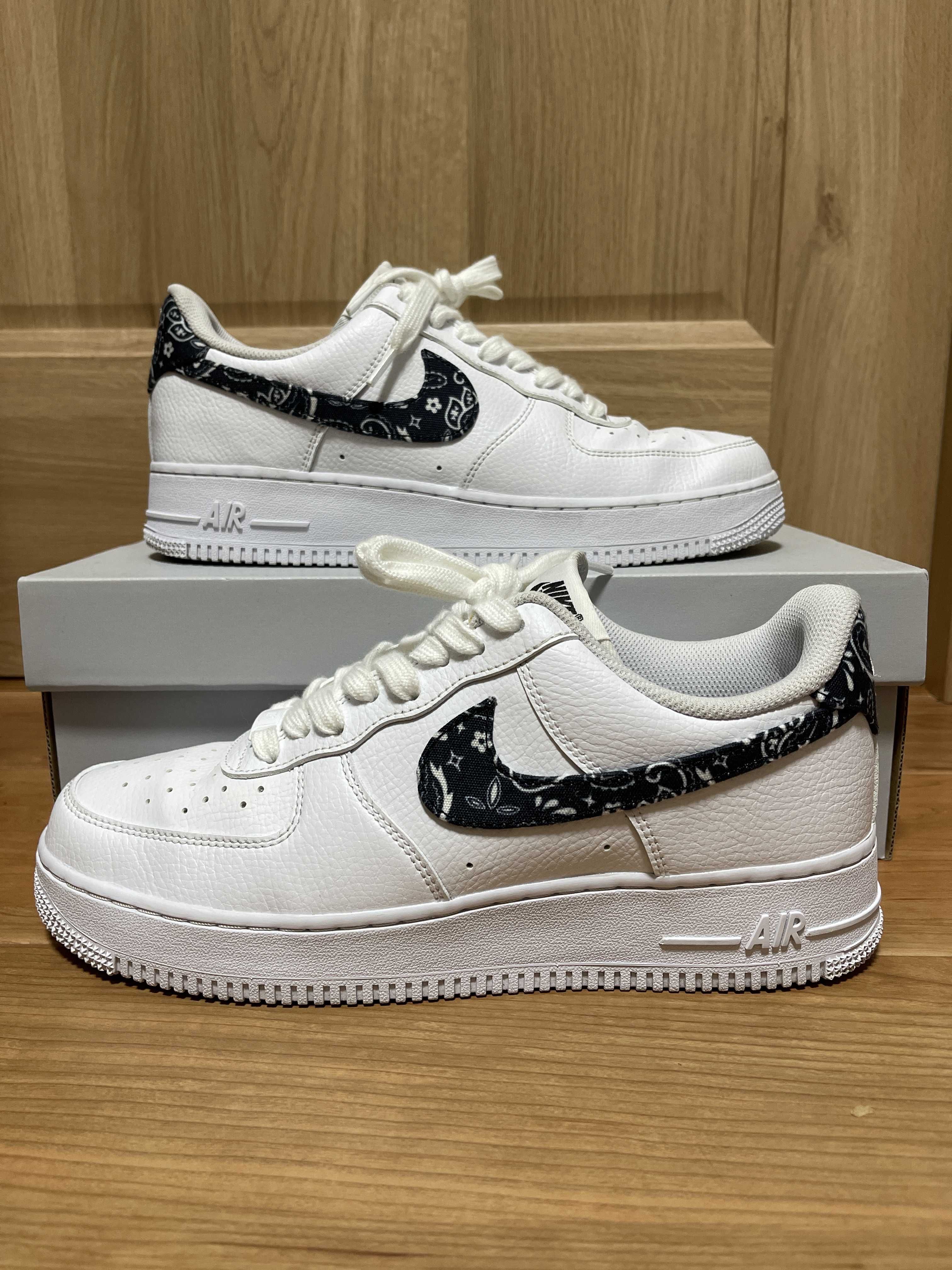 Nike Women's Air Force 1 Low '07 Essential "Black Paisley"