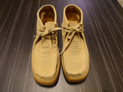 HUMAN MADE × Clarks Wallabee "Beige"