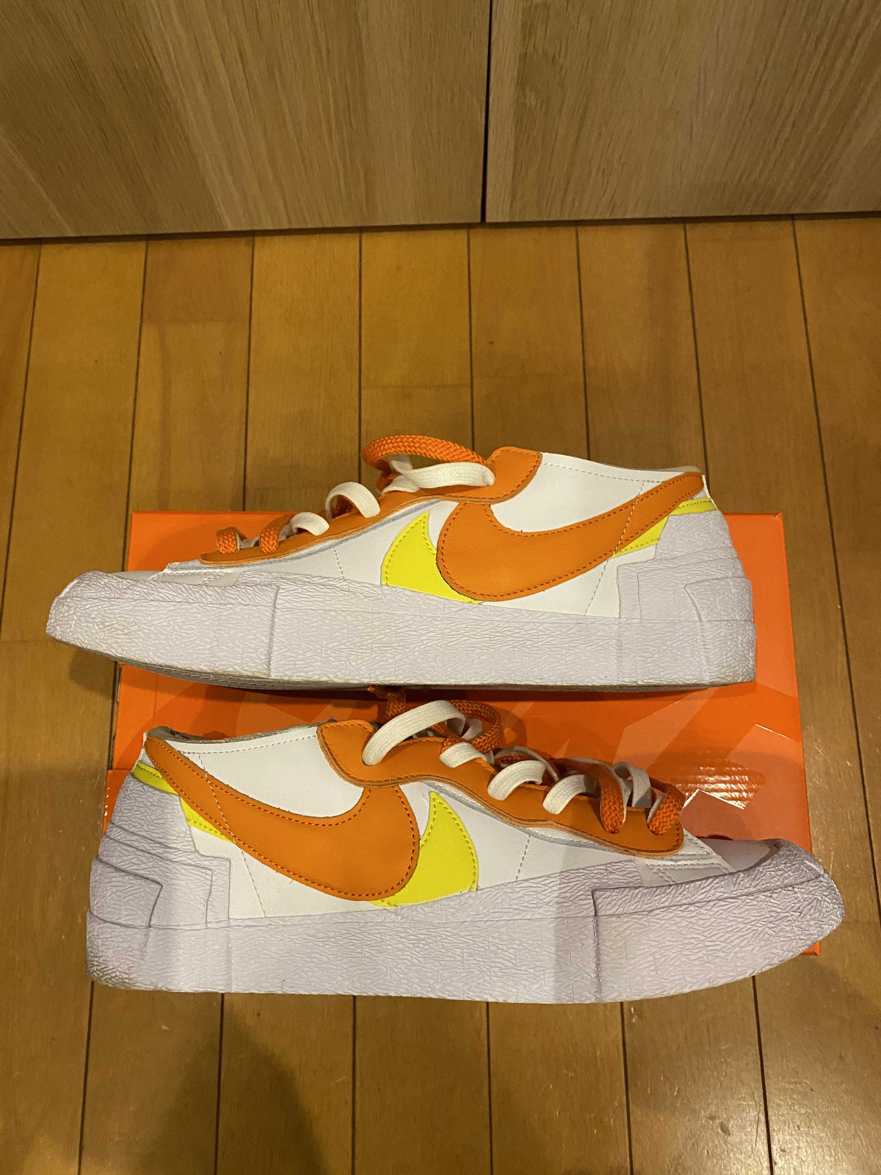 SACAI × NIKE BLAZER LOW "MAGMA ORANGE"