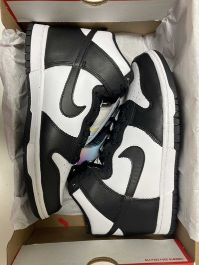 Nike Women's Dunk High "Black and White"
