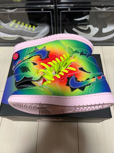 J Balvin × Nike Air Jordan 1 High OG "Rainbow"