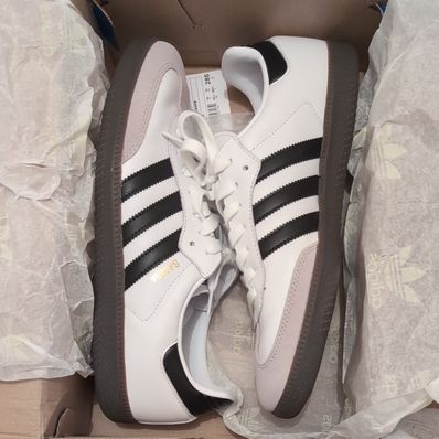 adidas Samba OG "Cloud White/Core Black/Clear Granite"