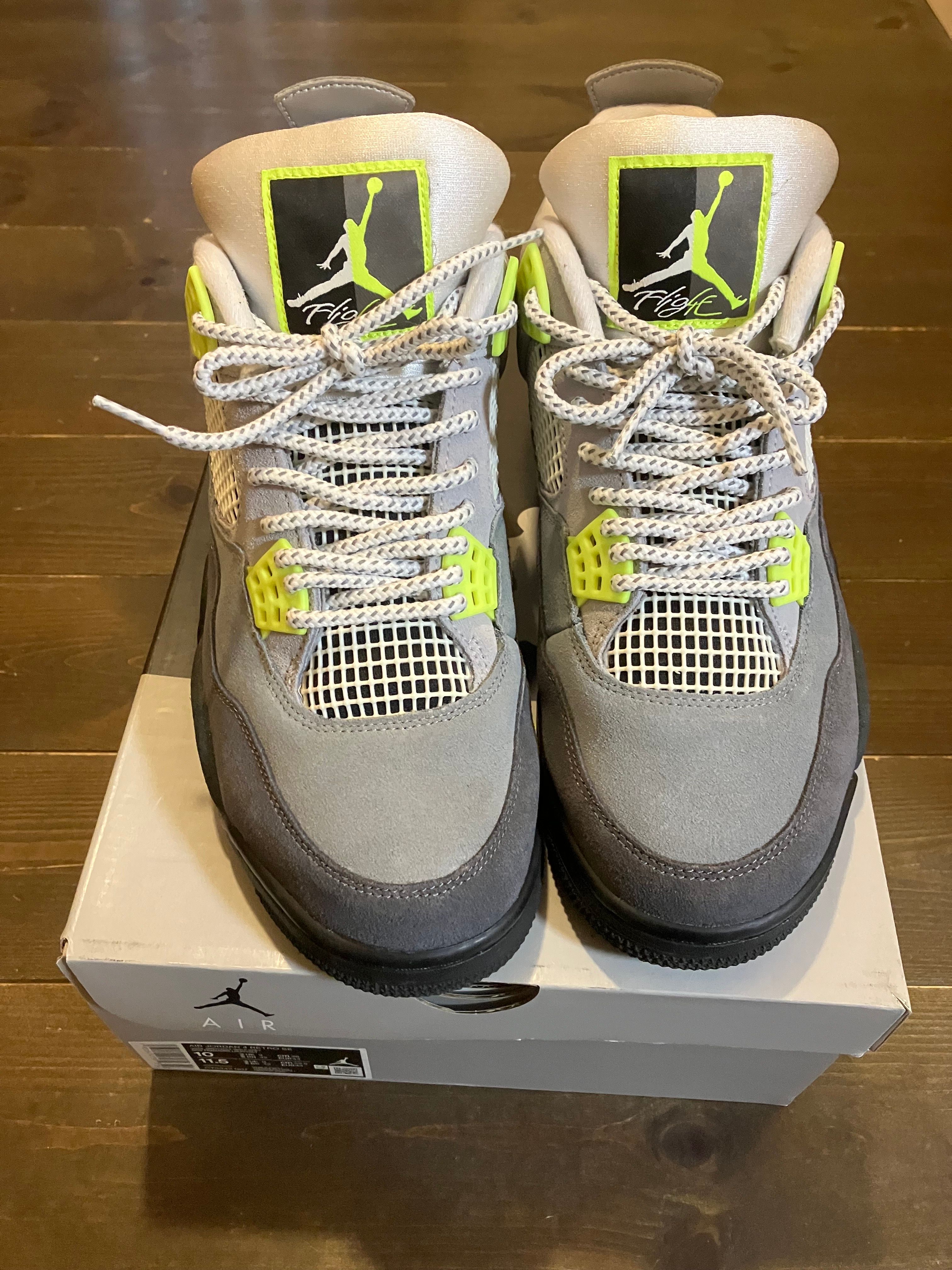 NIKE AIR JORDAN 4 RETRO LE "NEON"