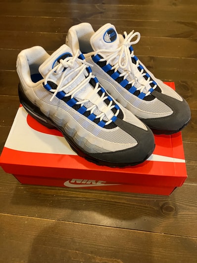 Nike Air Max 95 OG Big Bubble "Cool Grey/Blue Spark"