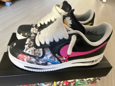 PEACEMINUSONE × Nike Air Force 1 Low '07 Para-Noise 3.0 "Black and Multi-Color" / G-DRAGON