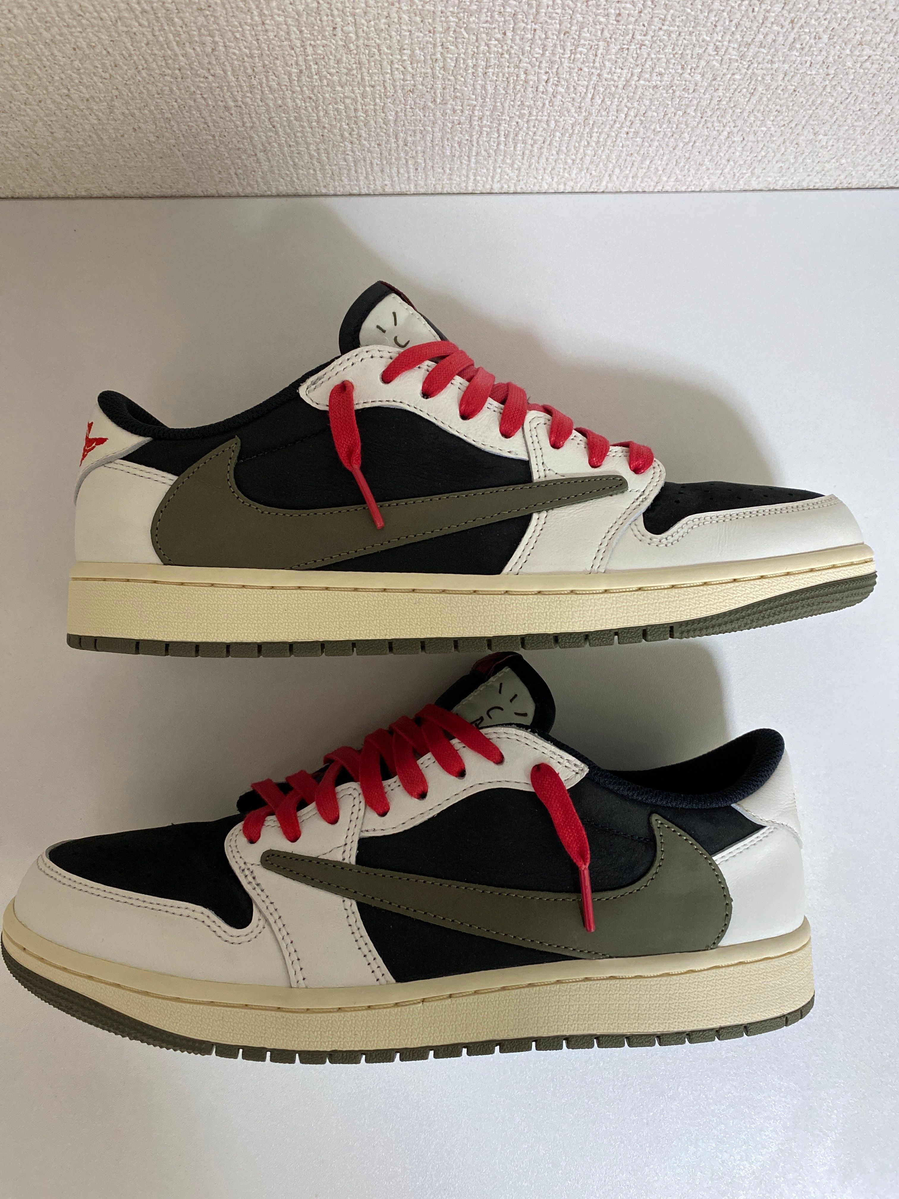 Travis Scott × Nike Women's Air Jordan 1 Low OG "Medium Olive"