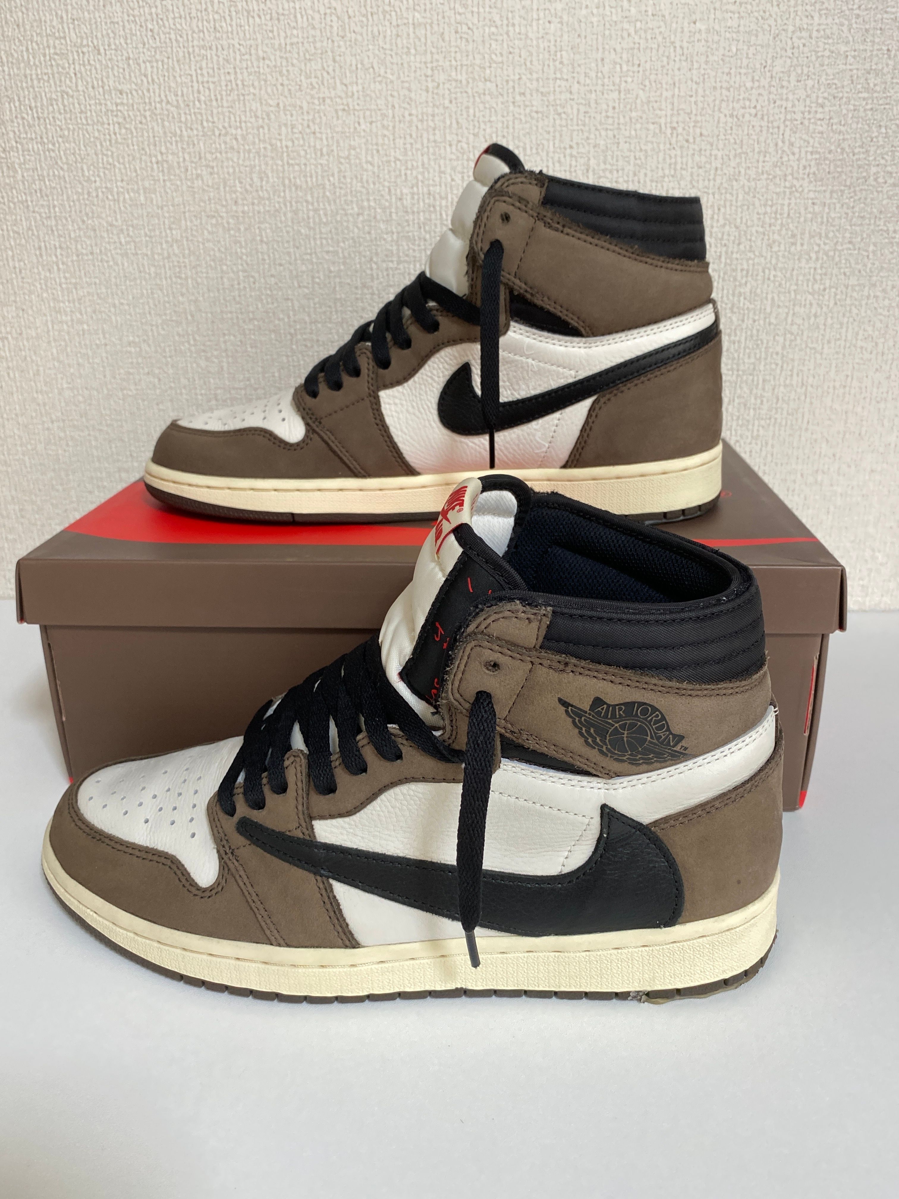 Travis Scott × Nike Air Jordan 1 Retro High OG TS SP "Sail/Dark Mocha"