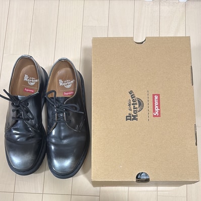 Supreme × Dr.Martens 1461 3 Eye Shoe "Black"