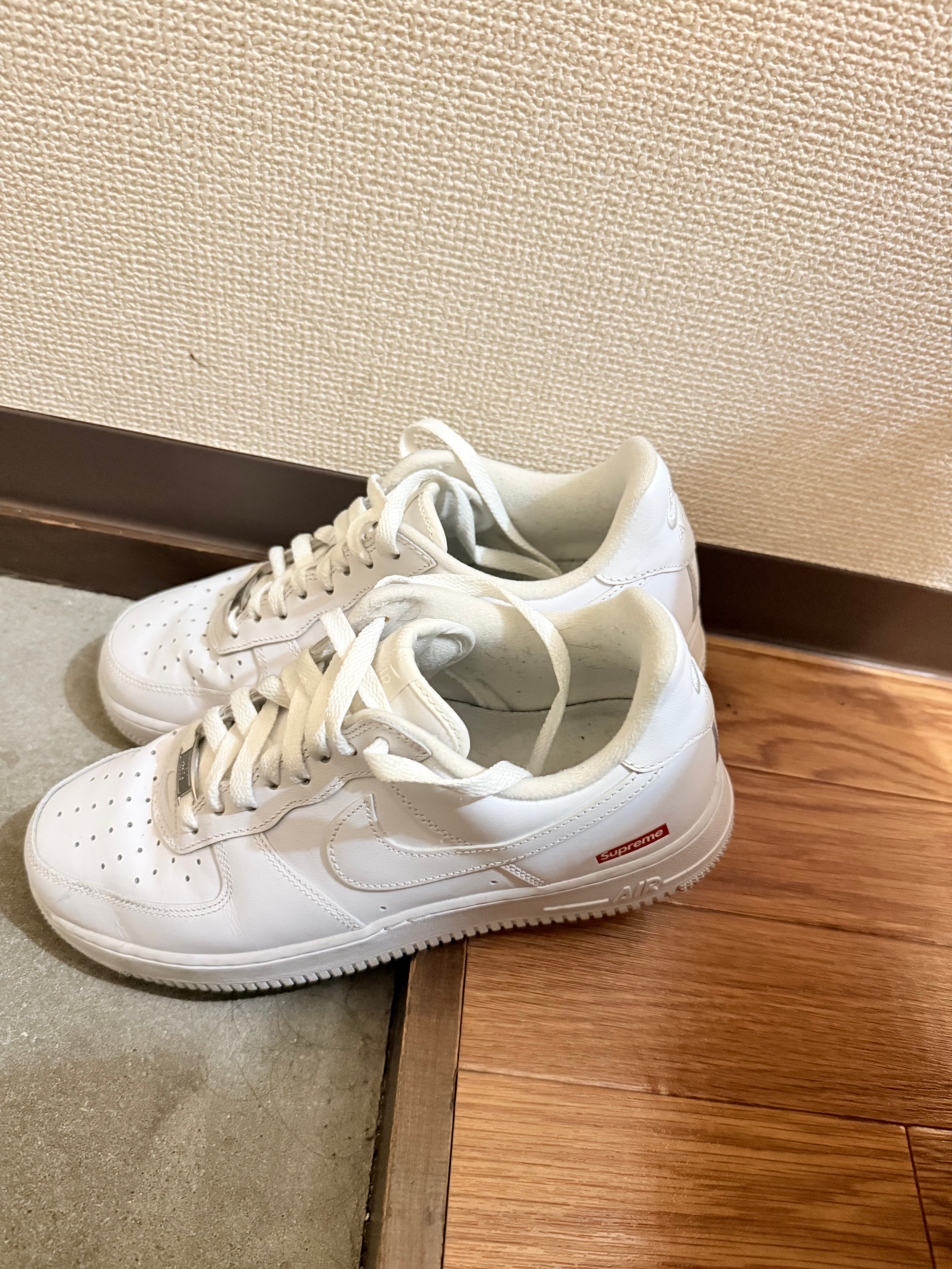 Supreme × Nike Air Force 1 Low "White"