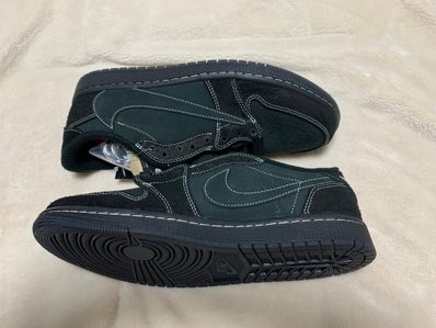 Travis Scott × Nike Air Jordan 1 Low OG SP "Black Phantom"