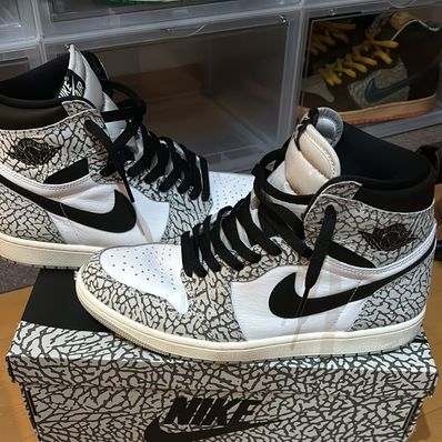 Nike Air Jordan 1 High OG "White Cement/Safari"
