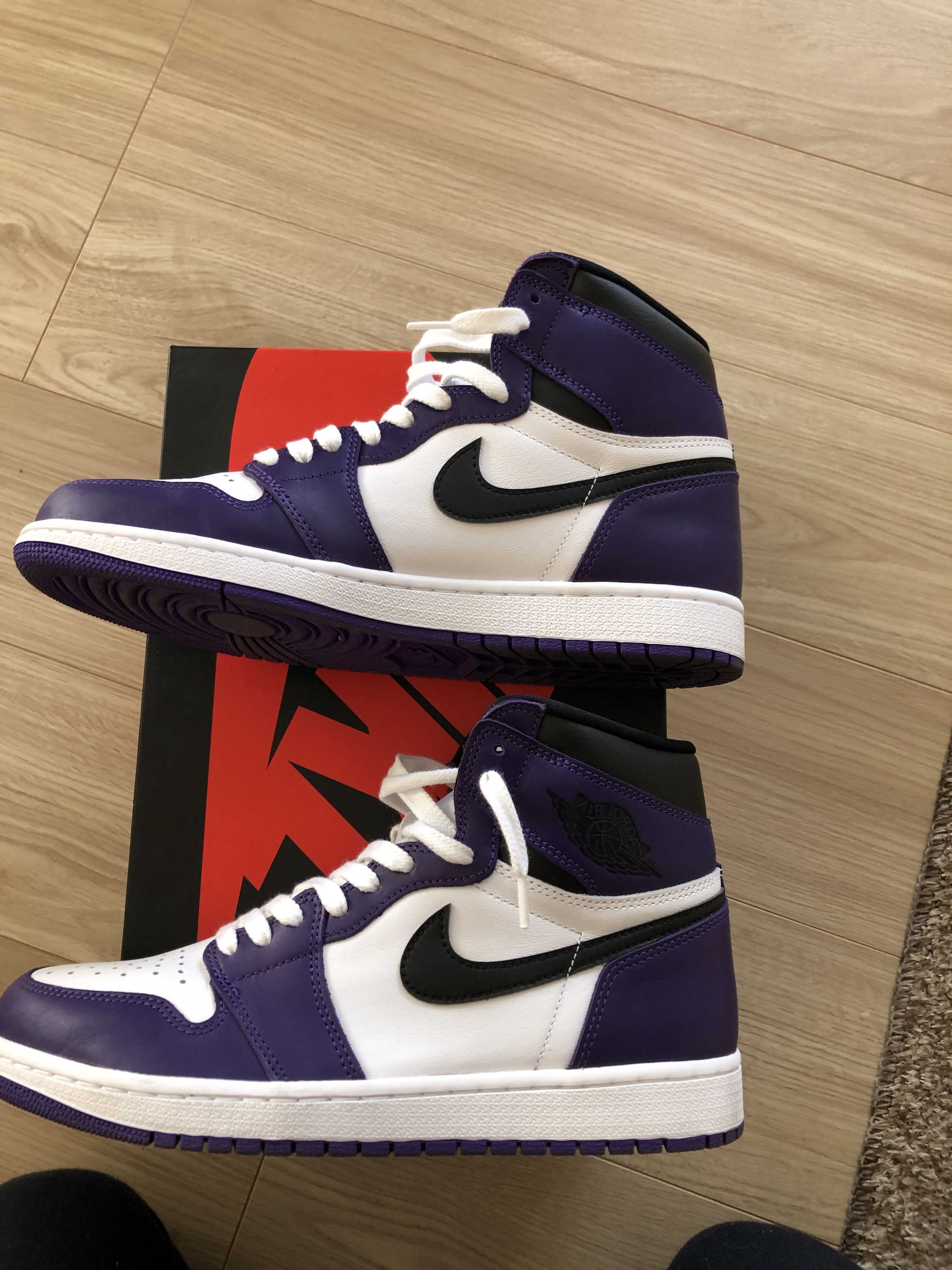 Nike Air Jordan 1 Retro High OG "Court Purple White/Black" (2020)   