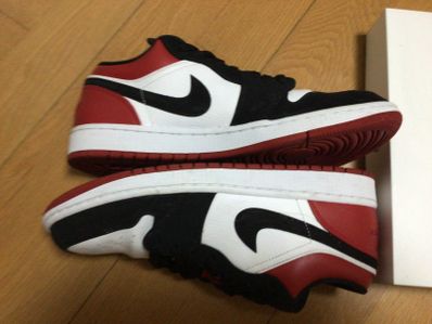 Nike Air Jordan 1 Low "Black Toe"
