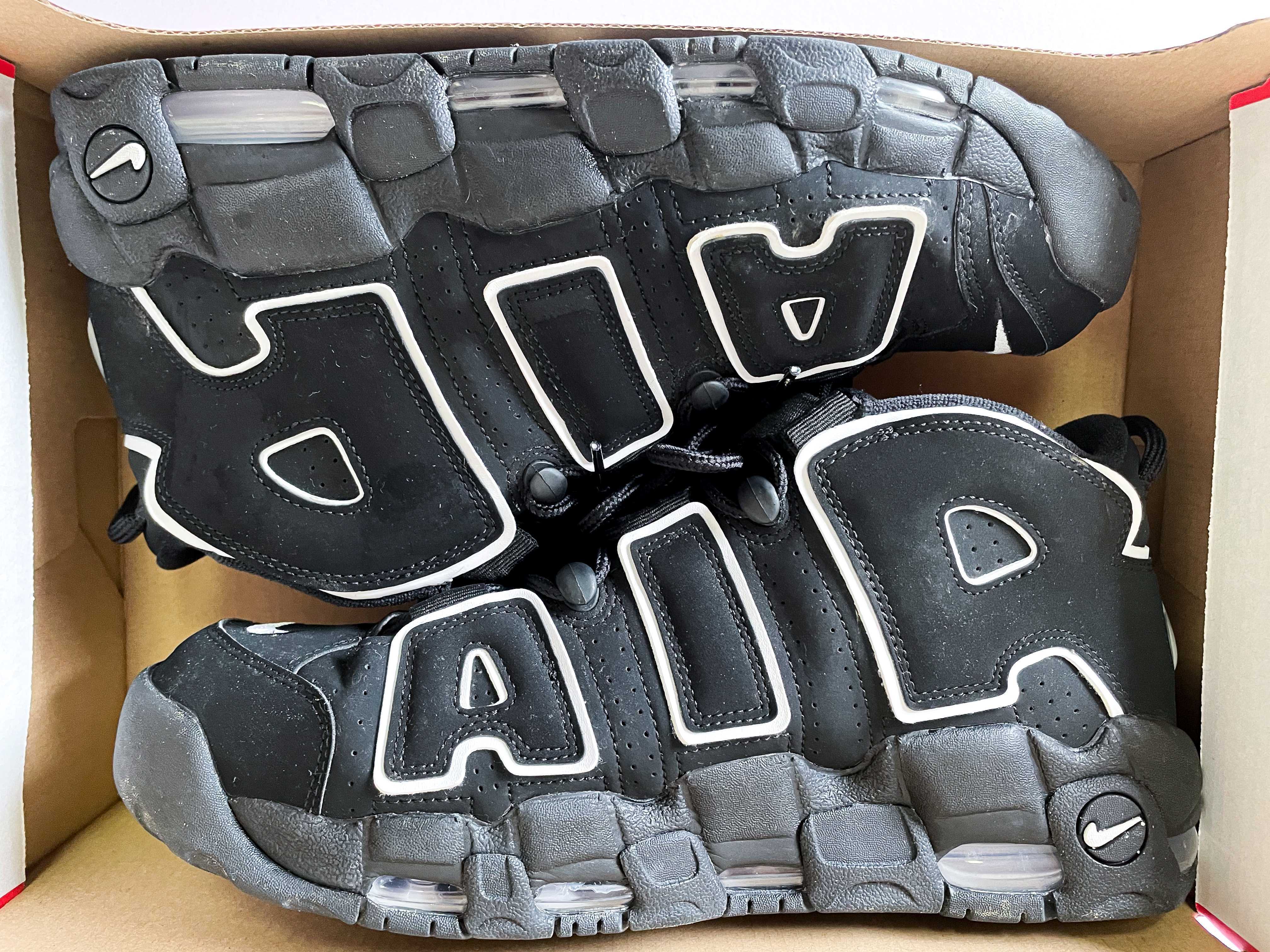 Nike Air More Uptempo "Black/White"(2020)