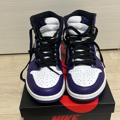 Nike Air Jordan 1 Retro High OG "Court Purple/White/Black" (2020)